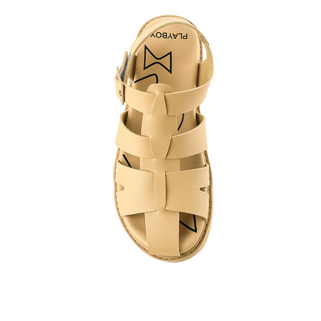 Playboy Sandal Wanita Ariana In Mustard