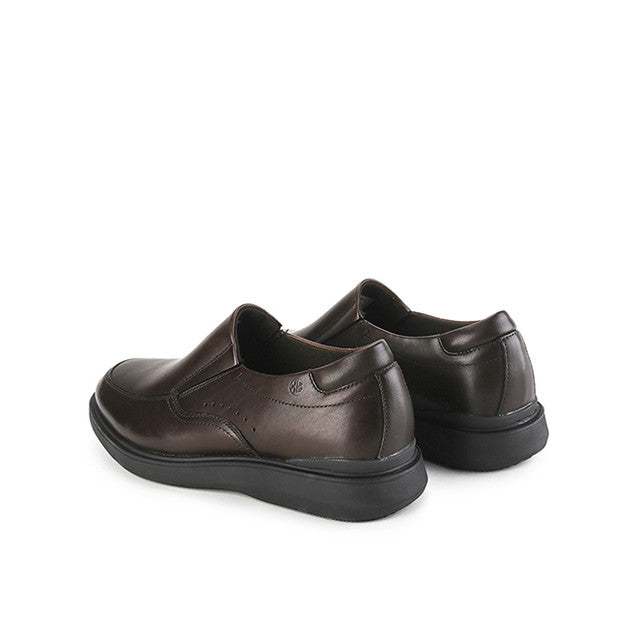 Hush Puppies Sepatu Pria Alpha Slip On In Coffee
