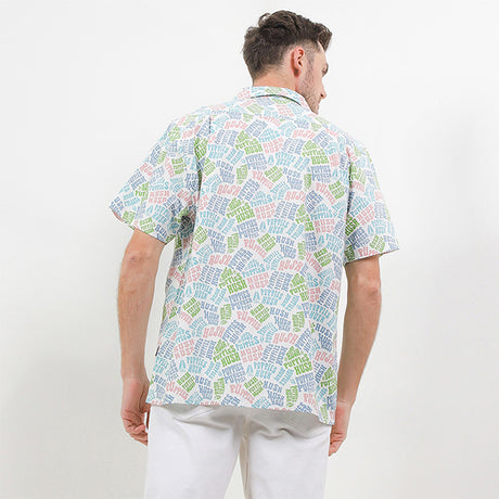 Hush Puppies Pakaian Pria Shirt Grova In White