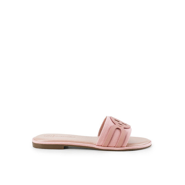 Hush Puppies Sandal Wanita Slide Raven Cave In Nude Pink