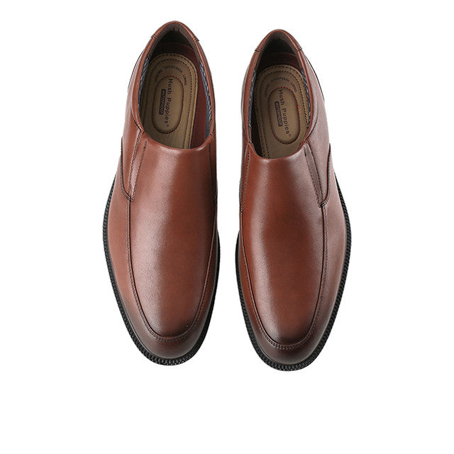 Hush Puppies Sepatu Pria Slip On Irving Banker In Dark Brown