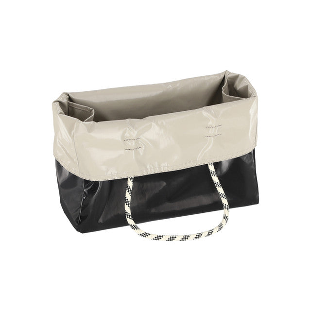 Large 2 Way Tote In Beige