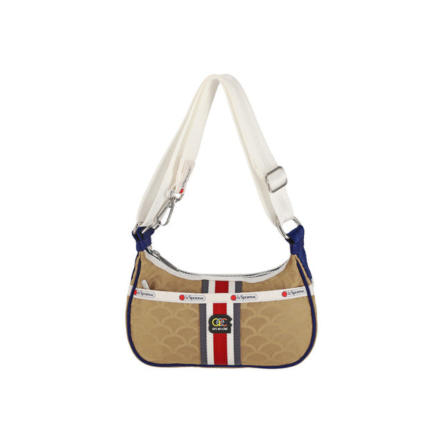 Aec St Shoulder Bag In Jacquard Tanin