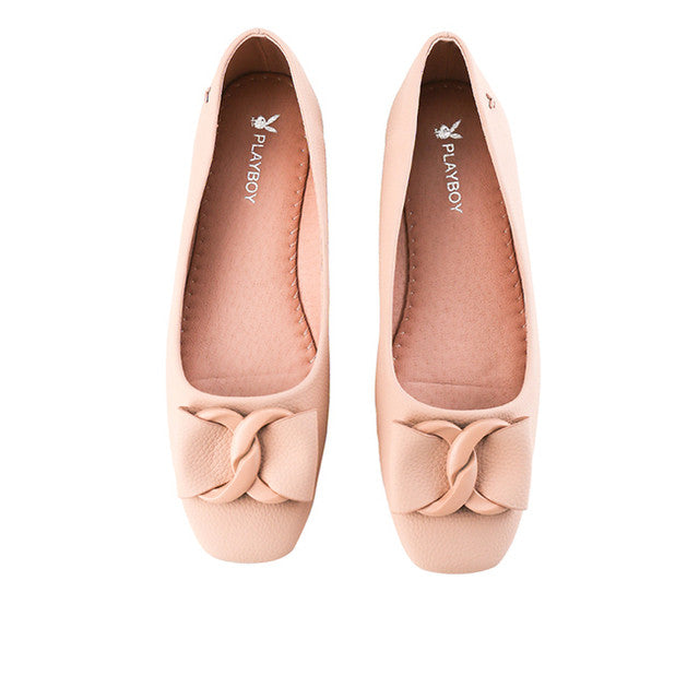 Playboy Shoes Wanita Flats Uzma In Pink