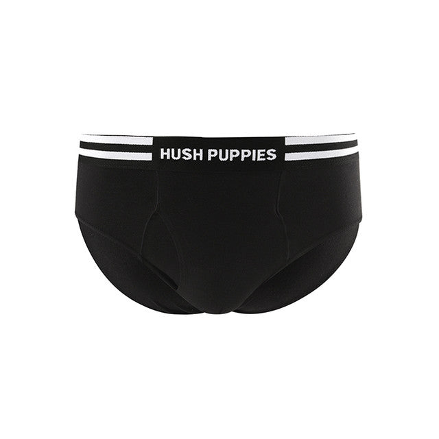 Hush Puppies Pakaian Pria Underwear Jack Brief In Black