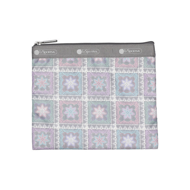 LeSportsac Tas Wanita Crossbody Deluxe Everyday Bag In Pastel Geometric Lace