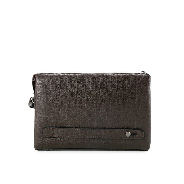 Mekhi Clutch Rfid - L In Drak Brown