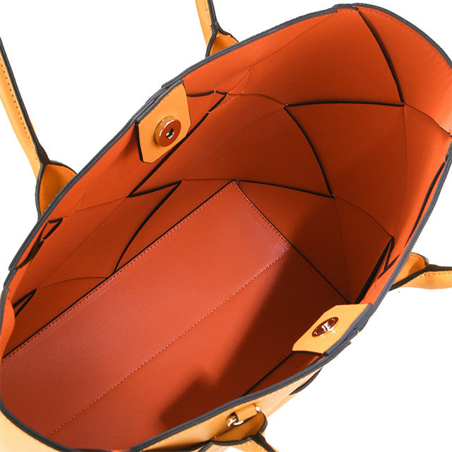 Charlotte Top Handle Bag (L) In Yellow