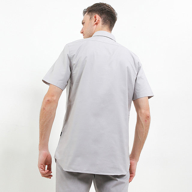 Hush Puppies Pakaian Pria Shirt 955 Reef In Grey