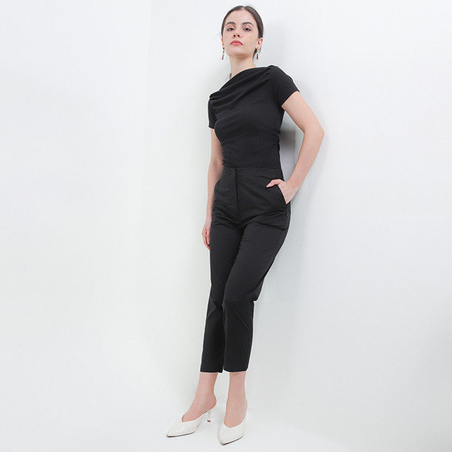 Hush Puppies Pakaian Wanita Pants 955 Hiina In Black
