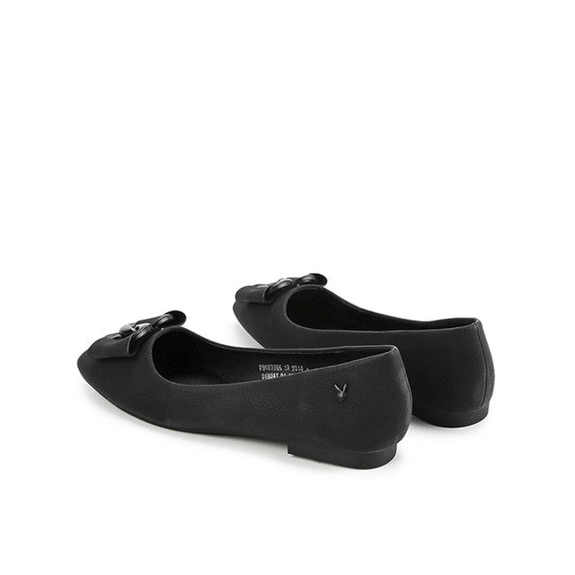 Playboy Shoes Wanita Flats Uzma In Black
