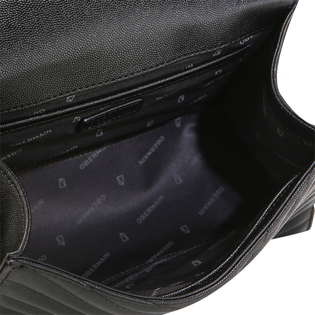 Layla Top Handle Bag (M) In Black