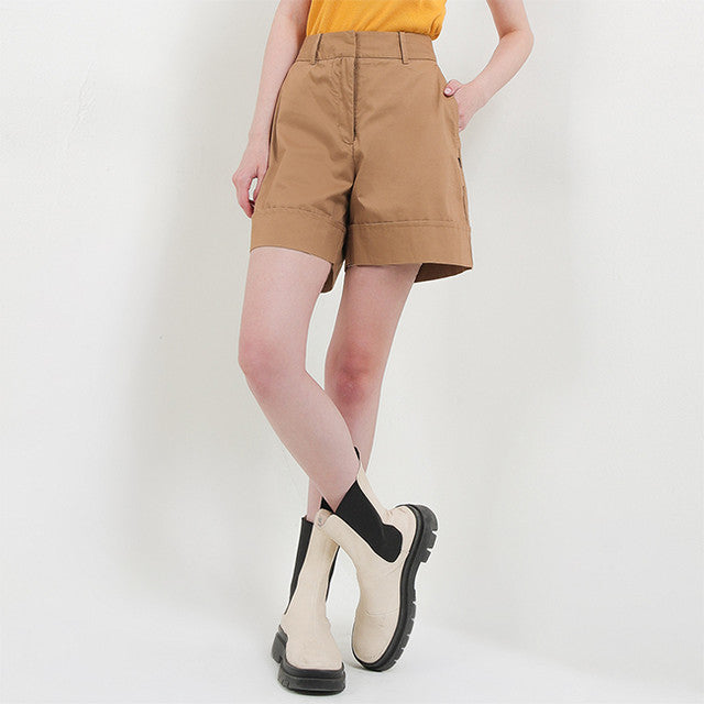 Hush Puppies Pakaian Wanita Short Pants Moguri In Brown