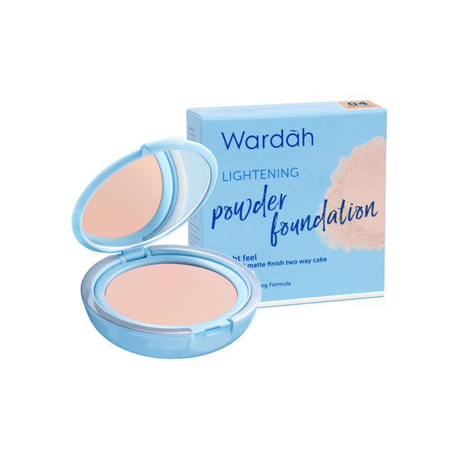 Wardah Lightening Powder Foundation Light Feel 04 Natural 12 g