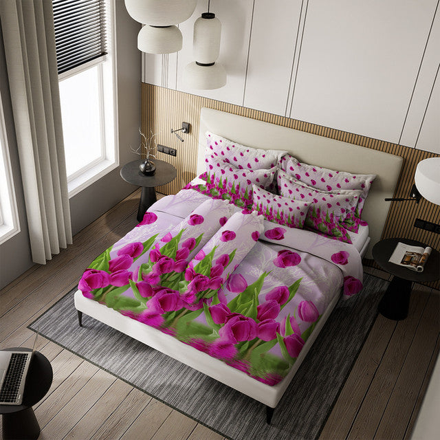 Nyenyak Bed Cover Amarante