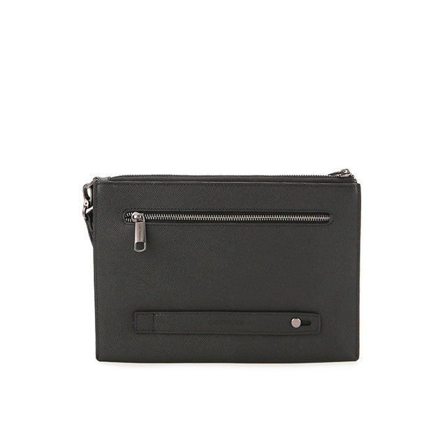 Obermain Tas Pria Basil Clutch (M) - L In Black
