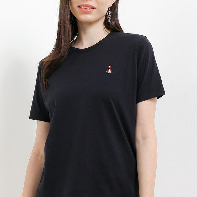 Hush Puppies Pakaian Wanita T Shirt Leviere In Black