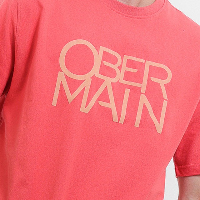 Obermain Pakaian Pria T Shirt Matten In Terracotta