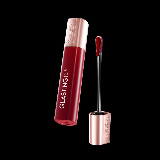 Wardah Glasting Liquid Lip 06 Ruby Sparks