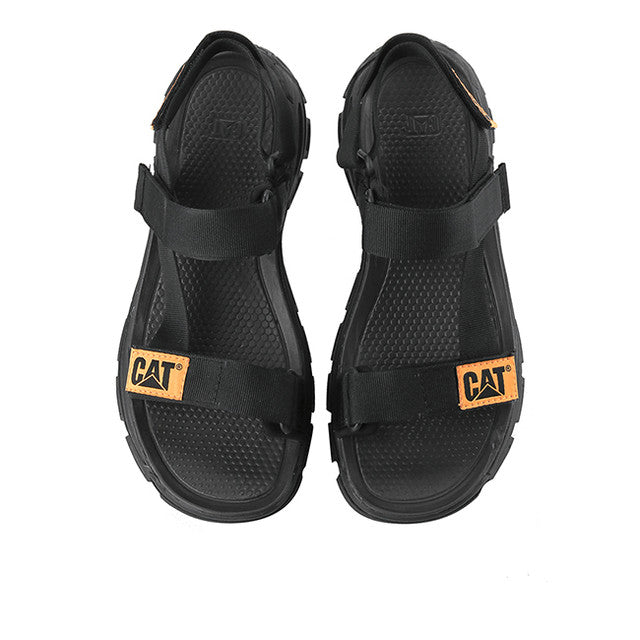 Caterpillar Sandal Pria Progressor Web Bold / Sandals In Black