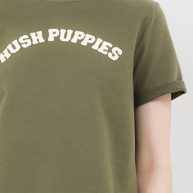 Hush Puppies Pakaian Wanita T Shirt Bsc Glena 2 In Olive