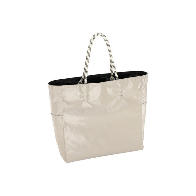 Large 2 Way Tote In Beige