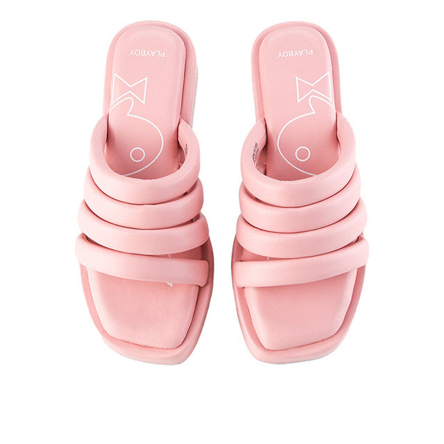 Playboy Sandal Wanita Others Snow In Pink