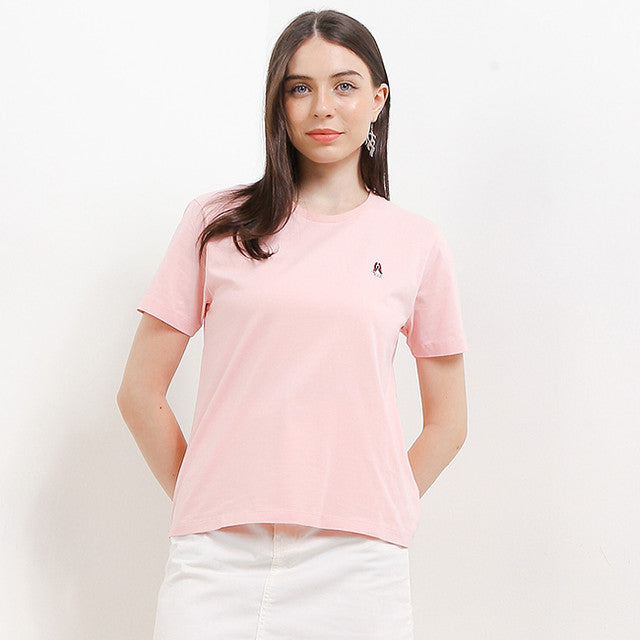 Hush Puppies Pakaian Wanita T Shirt Leviere In Pink
