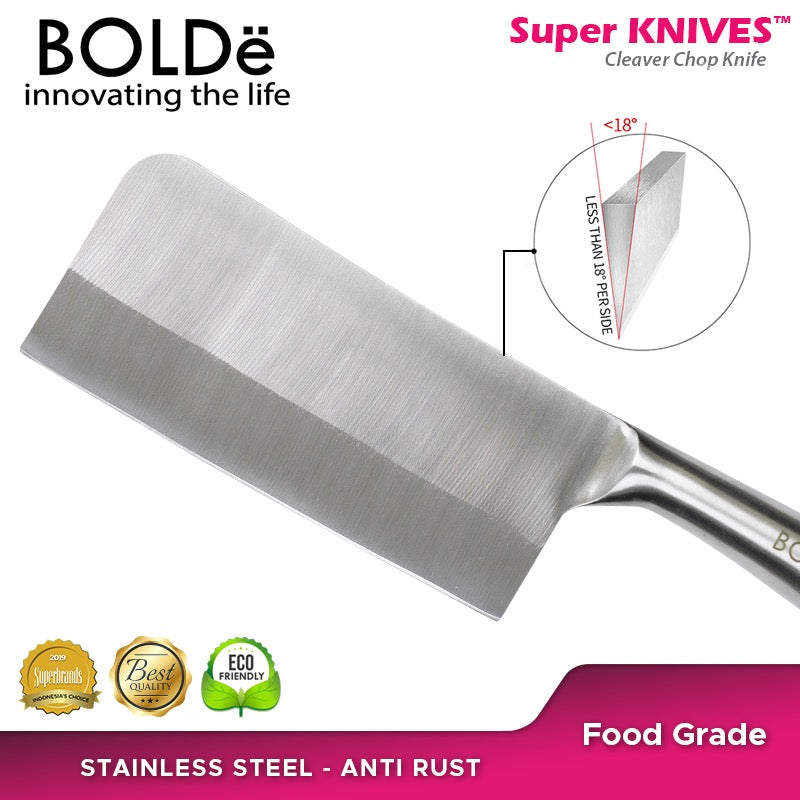 BOLDe Super Knives Cleaver Chop Knife