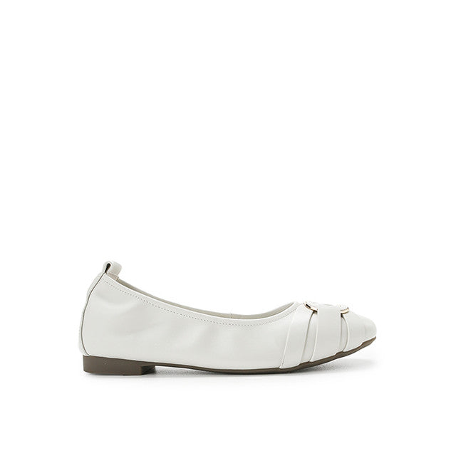 Hush Puppies Sepatu Wanita Flats Donna Carl In Off White