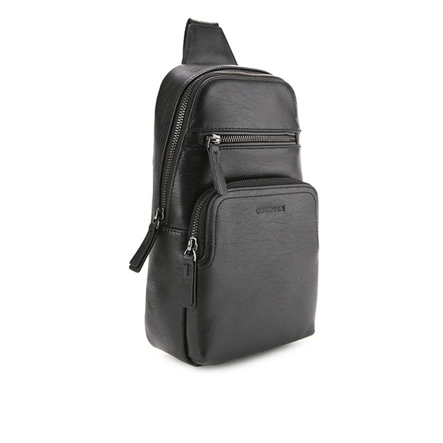 Obermain Tas Pria Beckham Chest Bag - L In Black