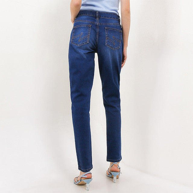 Hush Puppies Pakaian Wanita Denim Elaina In Dark Blue
