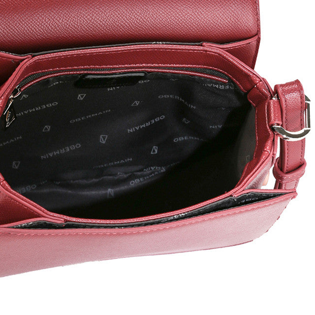 Obermain Bags Wanita Chloe Shoulder In Wine