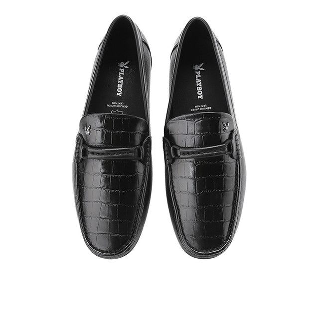 Playboy Sepatu Pria Albatros Loafer 2 In Black
