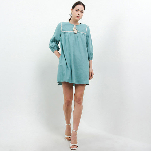 Hush Puppies Pakaian Wanita Dress Verda In Green