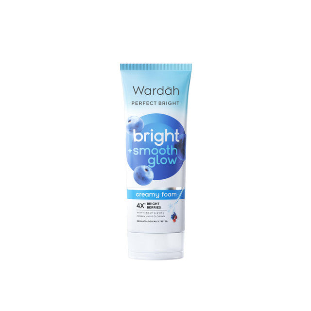 Wardah Perfect Bright Creamy Foam Bright + Smooth Glow 100 Ml