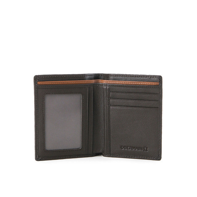 Cooper Tall Wallet In Brown