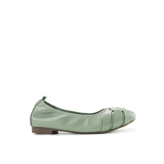 Hush Puppies Sepatu Wanita Flats Donna Carl In Green