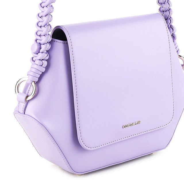 Obermain Bags Wanita Top Handle Betty Hexagonal In Lilac