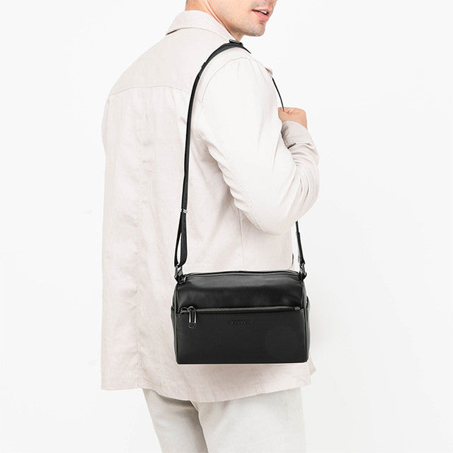 Obermain Bags Pria Sling Bag Bruno Sling Bag In Black L
