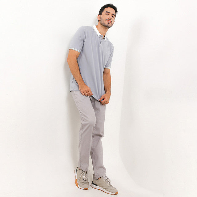 Obermain Pakaian Pria Polo Cooper In Gray