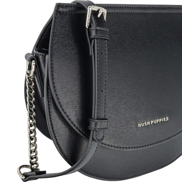 Hush Puppies Women Bags Rosette Sling L In Black