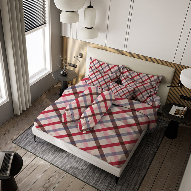 Nyenyak Bed Cover Plaid