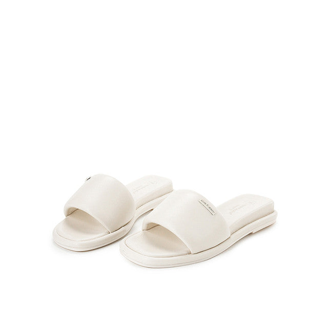 Hush Puppies Sandal Wanita Lolita Slip On In White