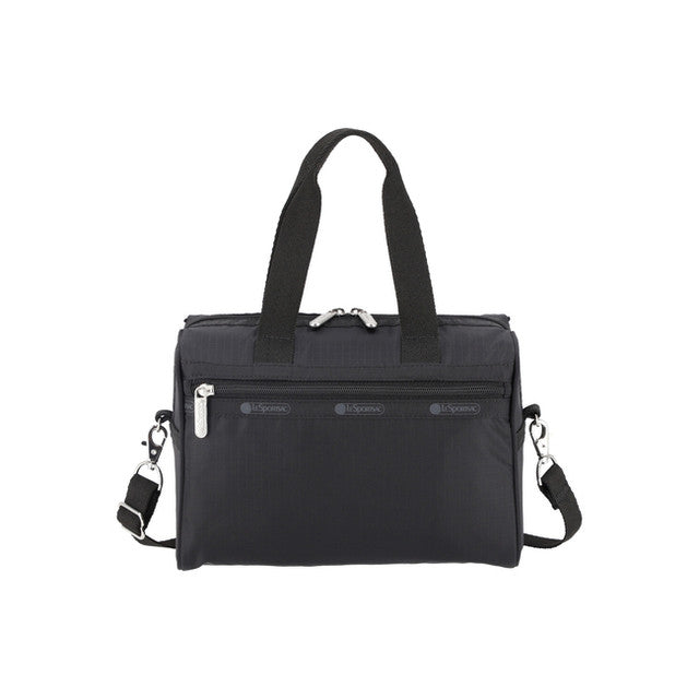 LeSportsac Tas Unisex Hand Bag Everyday Sm Satchel In Recycled Black