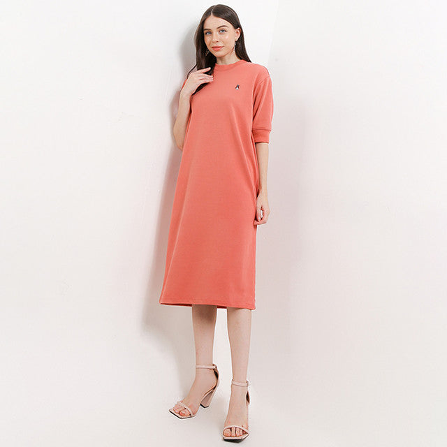 Hush Puppies Pakaian Wanita Dress Teagan Ldr In Dusty Pink