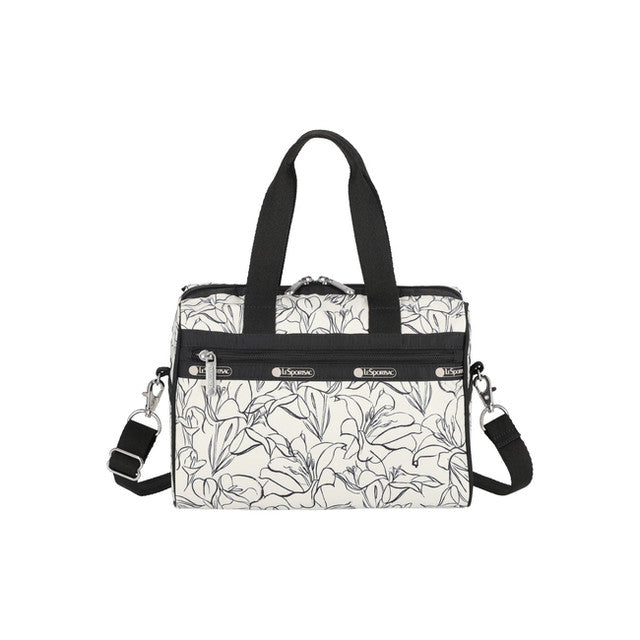 Everyday Sm Satchel In Sketched Floral Ivory