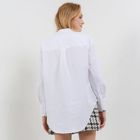 Hush Puppies Pakaian Wanita Shirt Indica In White