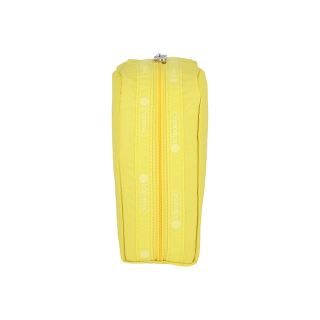 Extra Large Rectangular Cosmetic In Primrse Ylw Logo Cosm