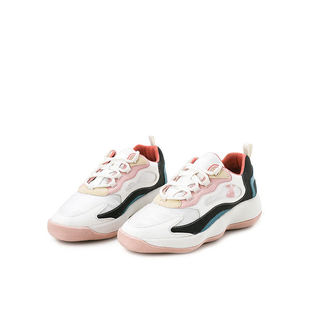 Playboy Shoes Wanita Sneaker Layana In White/Pink